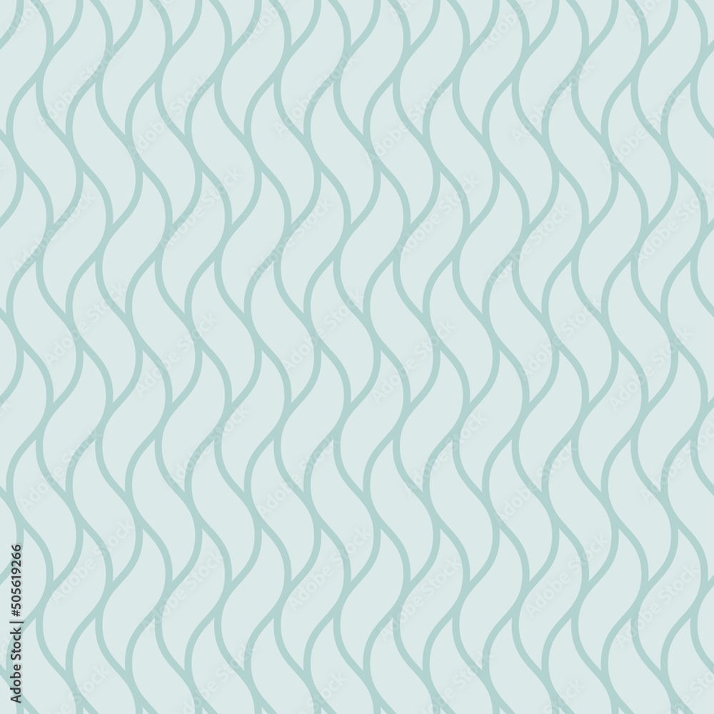 Poster Abstract geometric vector pattern turquoise