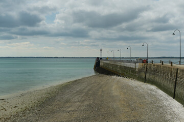 Naklejka premium Cancale - jetée