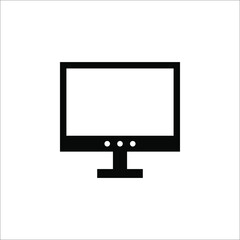 Tv Icon. Television symbol for your web site design, logo, app, UI. Vector illustration, EPS10.