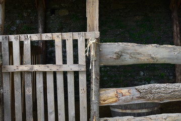 clôture en bois