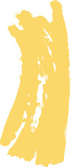 Hand drawn abstract brush strokes