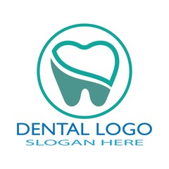Dental logo Template vector illustration