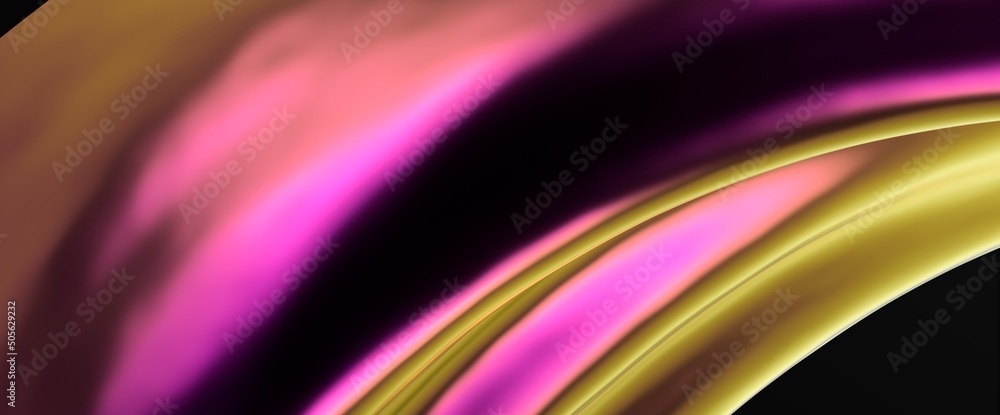 Poster Abstract fluid gradient shape flowing