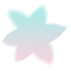 Colorful Abstract gradient shape