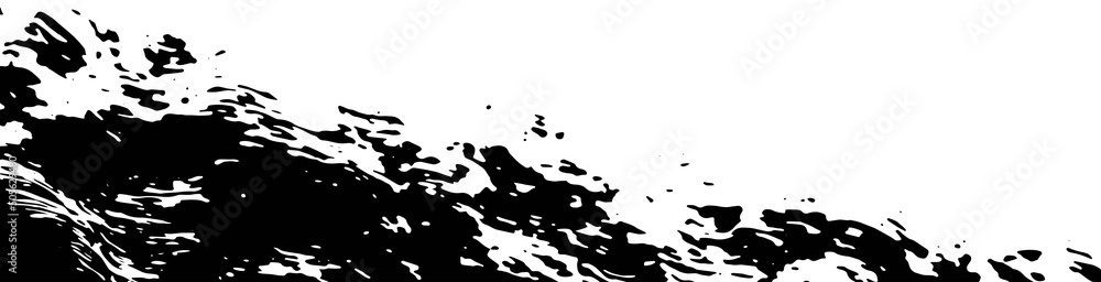 Poster halftone abstract background frame. design digital interference, noise. texture chaotic waves, lines