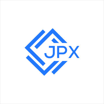JPX technology letter logo design on white  background. JPX creative initials technology letter logo concept. JPX technology letter design.
