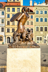 Warszawa, Stare Miasto, zabytkowe kamienice na warszawskiej Starówce, Polska © hunter76