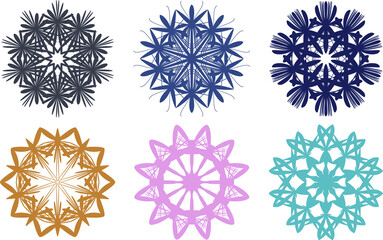 Collection of Pattern Design, decorative element.