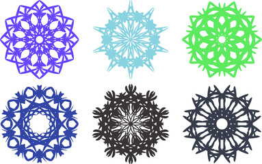 Collection of Pattern Design, decorative element.