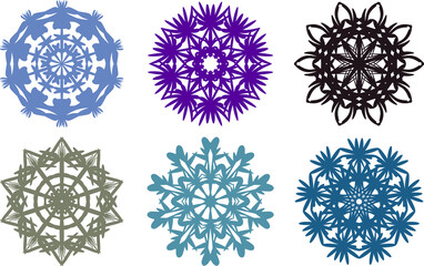 Collection of Pattern Design, decorative element.