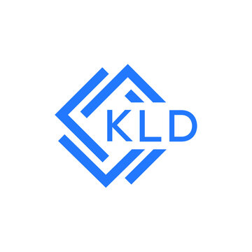 KLD technology letter logo design on white  background. KLD creative initials technology letter logo concept. KLD technology letter design.