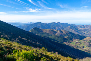 landscape in the mountains
