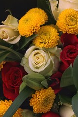 bunch of roses