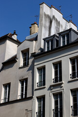Classic apartment building in Paris