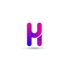 H letter logo. H logo design. 