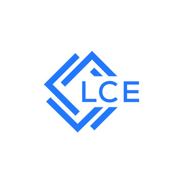 LCE technology letter logo design on white  background. LCE creative initials technology letter logo concept. LCE technology letter design.
