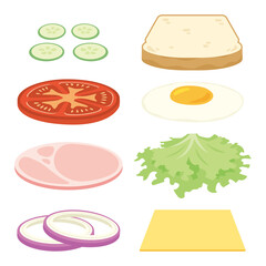 Sandwich ingredients