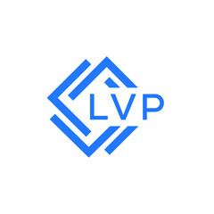 LVP technology letter logo design on white  background. LVP creative initials technology letter logo concept. LVP technology letter design.