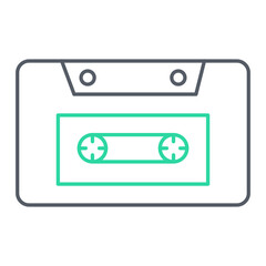 Cassette Icon Design