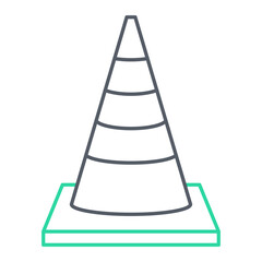 Traffic Cone Icon Design