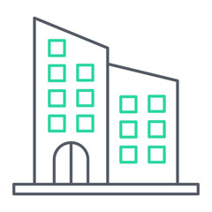 Office Building Icon Design