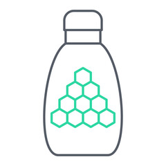 Honey Jar Icon Design