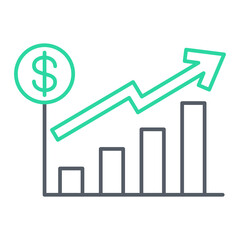 Stock Market Icon Design