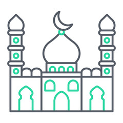 Mosque Icon Design