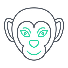 Monkey Icon Design