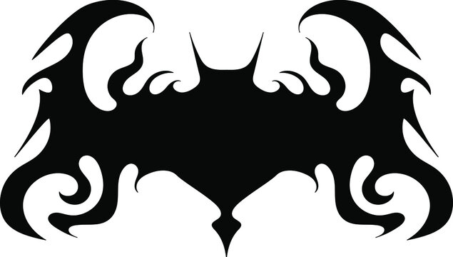 New bat icon. batman logo vector isolated on white background
