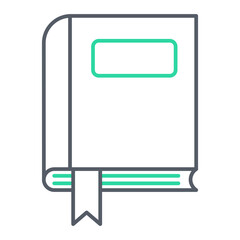 Book Marked Icon Design