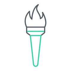 Torch Icon Design