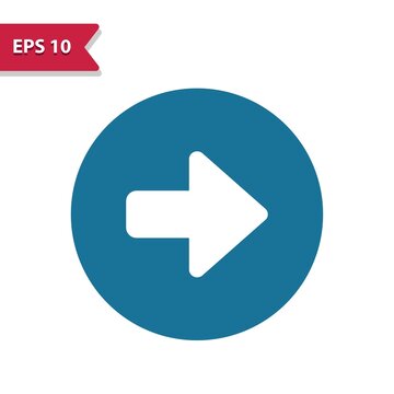 Arrow Button Icon. Right Arroe, Forward Arrow