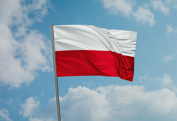 Fototapeta na wymiar Poland national flag