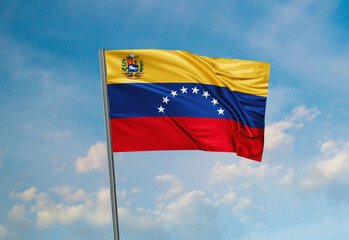 Fototapeta na wymiar Venezuela national flag