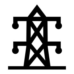 Electric Pole Icon