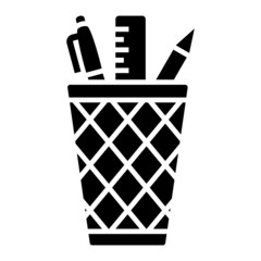 Pencil Holder Icon