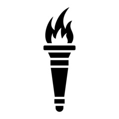 Flame Torch Icon