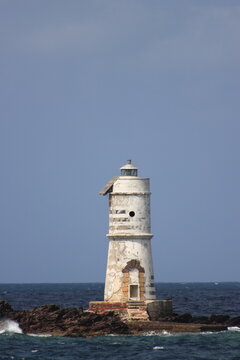 Faro Scoglio Mangiabarche, Calasetta
