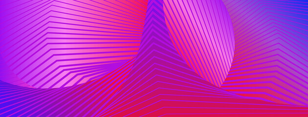 Abstract background made of groups of lines in purple colors