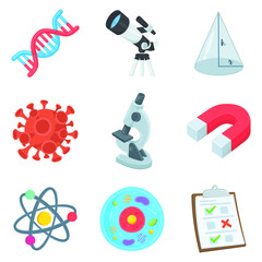 Sciences Sign Emoji Icon Illustration. Scientist Vector Symbol Emoticon Design Clip Art Sign Comic Style.
