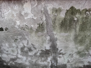 Rusty stain concrete wall background with copy space.