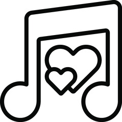 Love Music Icon