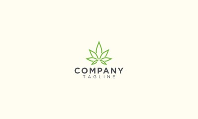 geometric cannabis logo vector low poly glass crystal vector