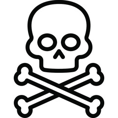 Skull And Crossbones Icon