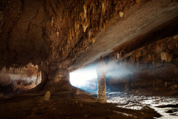 Hoq Cave in eastern Socotra, Yemen, taken in November 2021