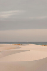 Sand Dunes along the south coast of Socotra, Yemen, taken in Nov