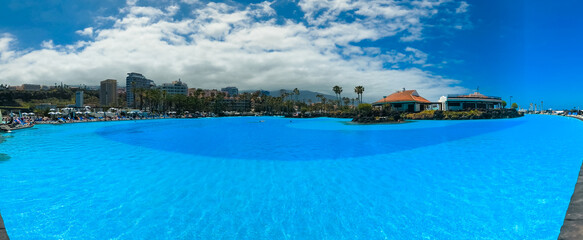Lago Martianez, Tenerife, Canary islands