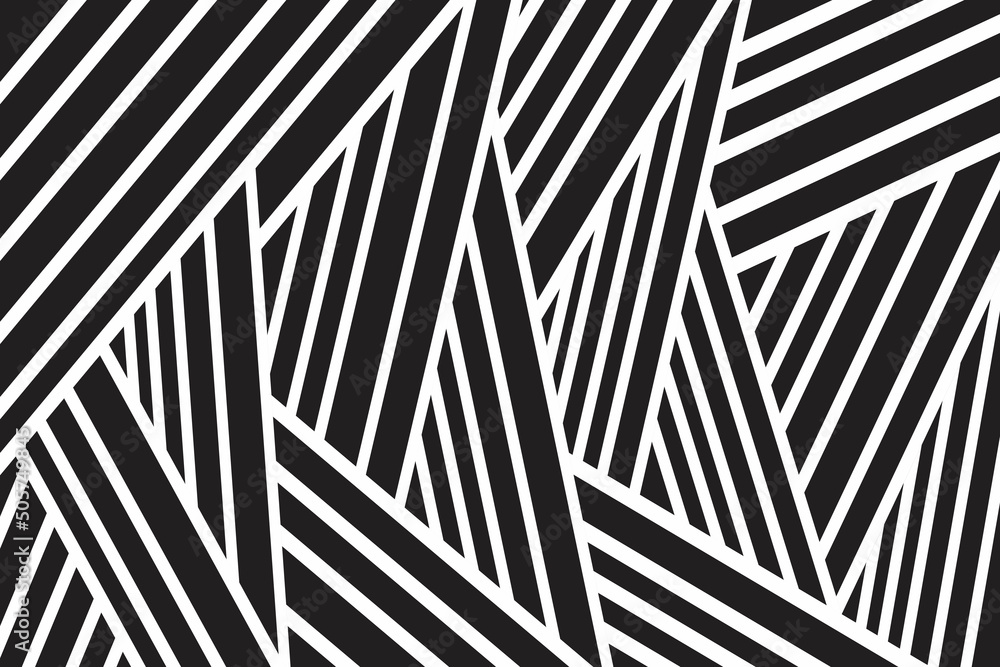 Poster simple background with abstract striped lines pattern