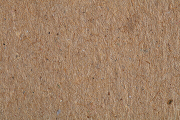 Closeup of brown cardboard  textured background